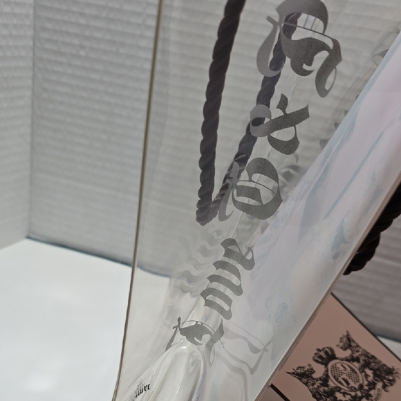 Juicy Couture Pink and Black Gift Bag - Picture 7 of 8